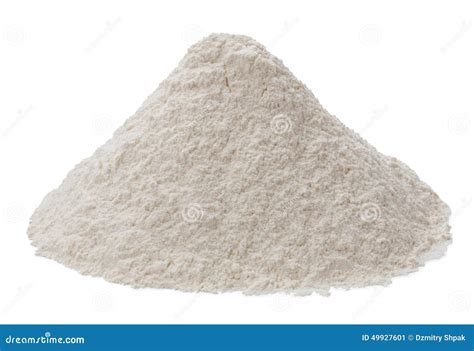 Flour Isolated On A White Background Stock Image Image Of Flour