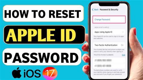 How To Reset Apple Id Password Without Email And Phone Number How To