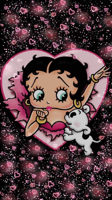 Betty Boop Pink Betty Boop Art Animated Cartoon Characters Animated