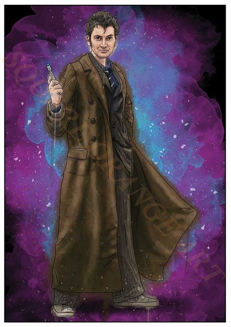 Fifth Doctor Peter Davison 5th Dr Who Splash Style A4 Original - Etsy