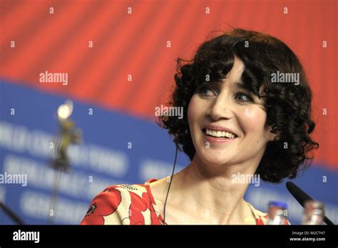 Miranda JULY bei der Pressekonferenz zum Film "The Future" im Rahmen der 61.Berlinale in Berlin ...