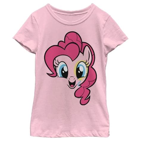 Girl's My Little Pony Pinkie Pie Face T-shirt : Target