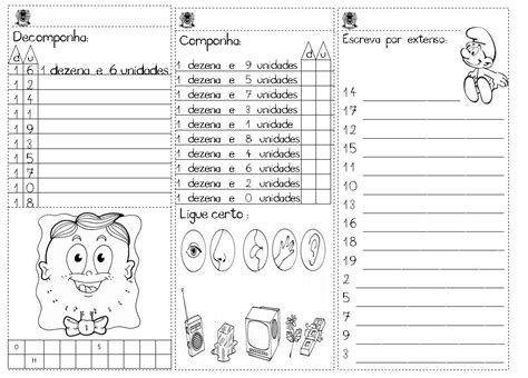 Atividades Composição E Decomposição 2 Ano