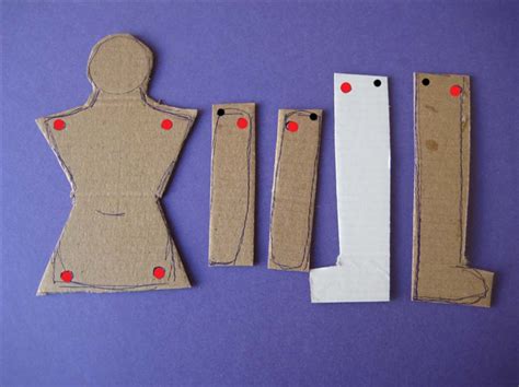 How To Make A Jumping Puppet From Cardboard And String