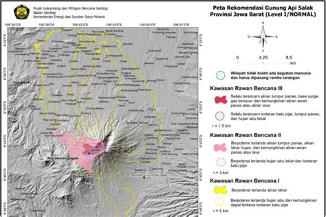 Pvmbg Prediksi Gunung Salak Erupsi Freatik Jalur Pendakian Mulai Hari