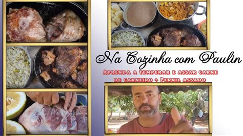 Aprenda Temperar E Assar Carneiro Na Panela De Press O Pernil Assado