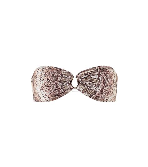 Bandcamp Bikini Top In Beige Reina Olga Mytheresa