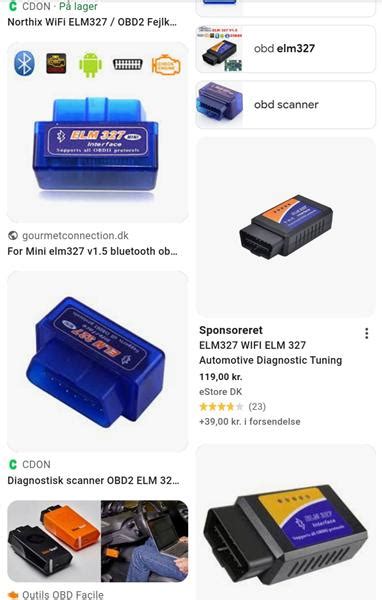 OBD ELM scanner - hvilken .?? - Skrevet af Stig C
