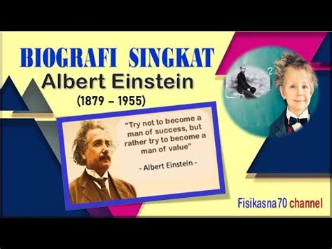 Biografi Singkat Albert Einstein Dalam Bahasa Indonesia Ilmuwan