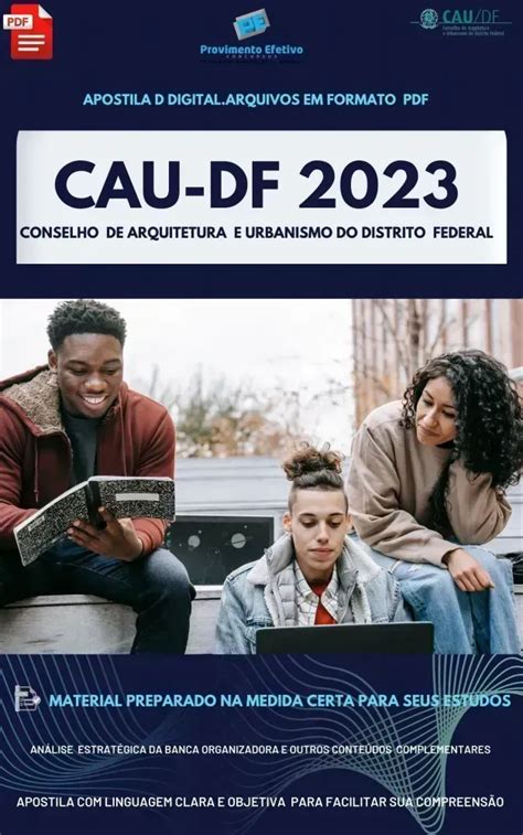 Provimento Efetivo Concursos Apostila Cau Df Assistente