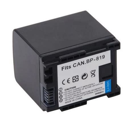 BTBAI BP 827 BP827 BP 819 BP 807 BP 809 Battery For Canon FS10 FS100 ...