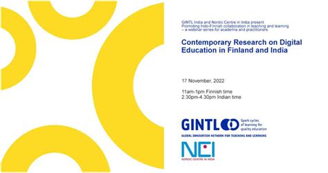 Cooperation with GINTL India | Nordic Centre in India