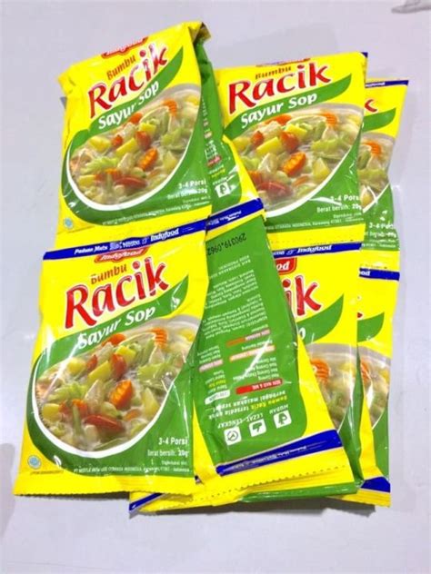 Indofood Bumbu Racik Sayur Sop Renceng 10x20gr Lazada Indonesia