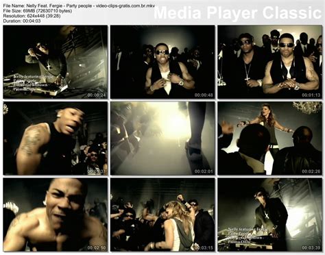 Vdeo Clipe Hd Video Clip Nelly Feat Fergie Party People