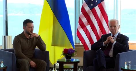 Biden Incontra Zelensky Al G Nuova Tranche Di Aiuti Per L Ucraina