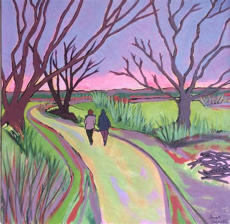 Minsmere Nature Reserve Sarah Cannell Artist