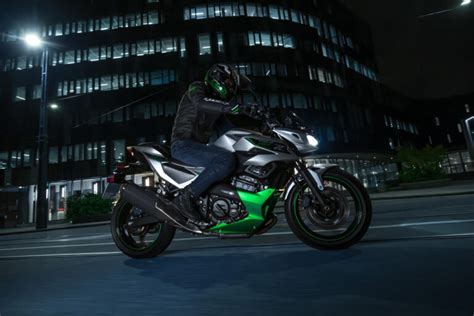 Kawasaki Unveils Worlds First Hybrid Naked Bike Z Thepack News