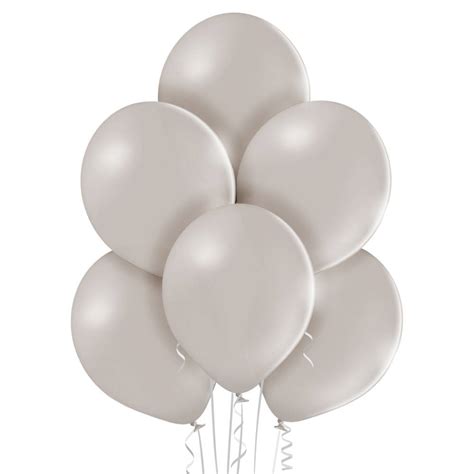 Balony B105 Pastelowe Warm Grey Szare 30cm 100 Sztuk Balony