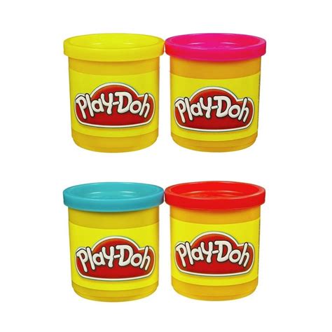 Massinha de Modelar Play Doh 168g 2 Potes Cores Sortidas e Aletórias