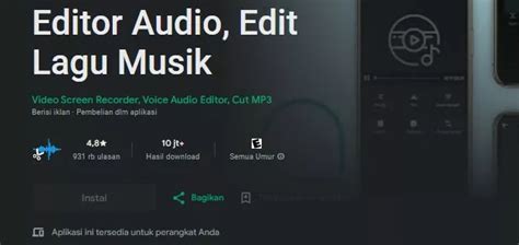 9 Aplikasi Edit Audio Untuk Android Dan IPhone Gratis Rancah Post