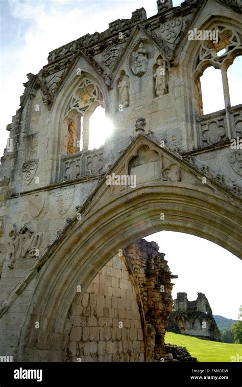 Kirkham Priory, North Yorkshire Stock Photo - Alamy