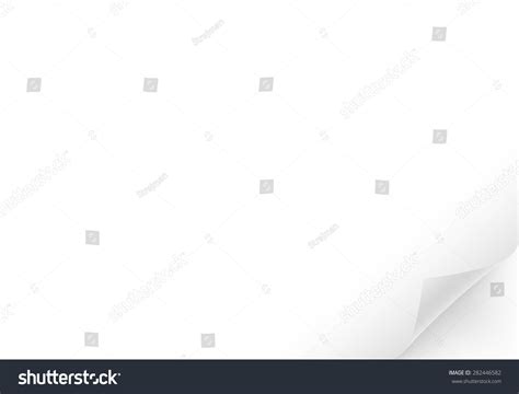 Blank White Vertical Page Vector Illustration Stock Vector (Royalty Free) 282446582 | Shutterstock