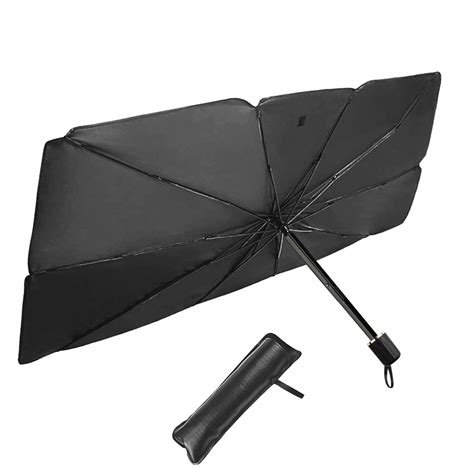 Windshield Sun Shade Foldable Car Umbrella Blocks Heat Uv Rays