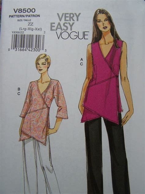 Vogue V8500 Very Easy Sewing Pattern Women S By WitsEndDesign Womens