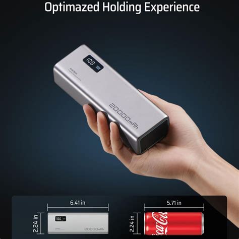 Pin sạc dự phòng Cuktech 15 Power Bank 20000mAh 150W MAX PB200P