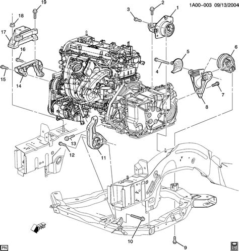 Exploring The Inner Workings Of Chevrolet Cobalt With Parts Diagrams