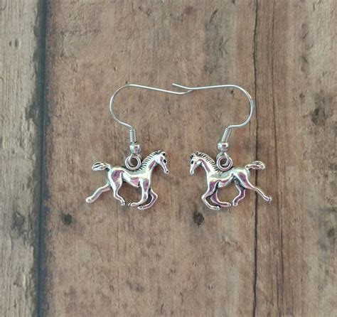 Horse Earrings Etsy