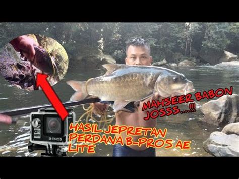 NEMBAK IKAN MAHSEER SAPAN PART 06 YouTube