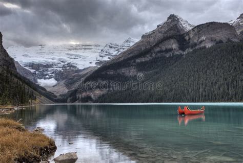 Lake Louise Glacier stock photo. Image of scenery, runaway - 22435570