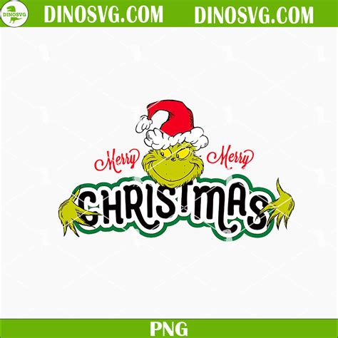 Merry Merry Christmas Grinch Png Grinch Png Merry Christmas Png Dinosvg