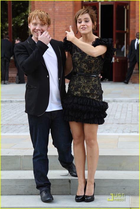 Rupert Grint & Emma Watson: Harry Potter Photocall! - Rupert Grint and ...