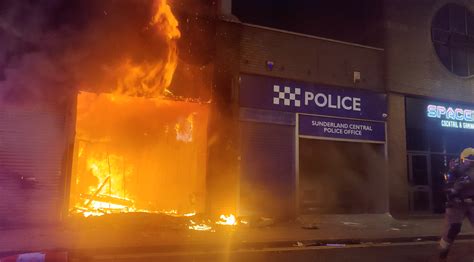 Police Station Torched And Mosques On High Alert After Rioting Spreads