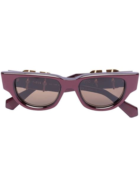 Valentino Eyewear Vlogo Signature Cat Eye Sunglasses Farfetch