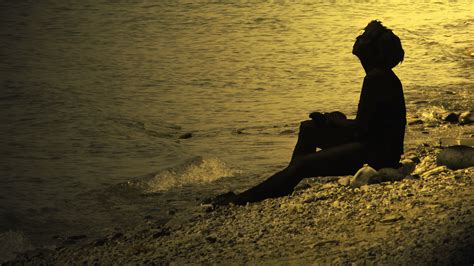 Free Images Beach Sea Rock Silhouette Light Sunset Night