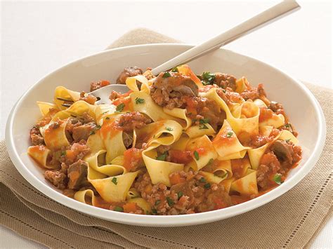 Pappardelle al ragù di cinghiale Grazia it