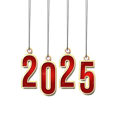 Hình ảnh Thiết Kế Hiệu ứng Văn Bản 3d Vàng 2025 Png Văn Bản 2025 Năm 2025 Vàng 2025 Png Miễn