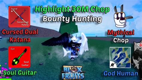 Highlight M Chop Cursed Dual Katana God Human Soul Guitar Blox