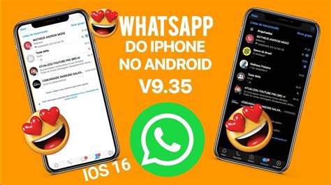 OFIC WHATSAPP DO IPHONE NO ANDROID FOUAD IOS V9 35 NOVO RECURSOS