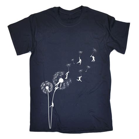 Dandelion Flower Graphic Climbing T Shirt Tee Seed Designer Funny Birthday T Ebay