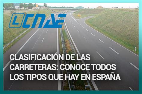 factor carpeta Asociación clasificacion de las carreteras segun su