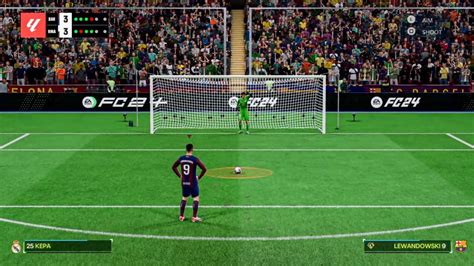 Ea FC24 FC Barcelona Vs Real Madrid Penalty Shootout La Liga YouTube