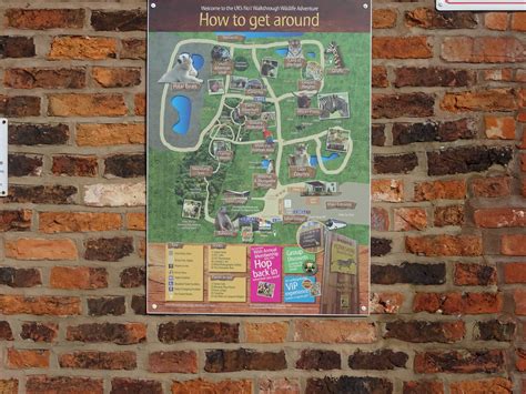 Park Map at Yorkshire Wildlife Park - ZooChat