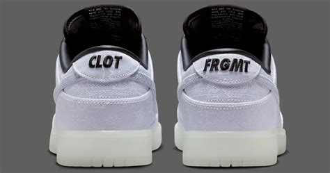 Clot X Fragment X Nike Dunk Low Release Date Revealed