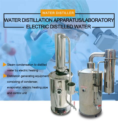 YAZD 5 10 20 Ordinary Stainless Steel Water Distiller YAZD 5 10 20