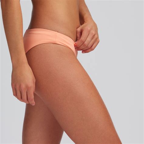 L Space Sensual Solids Sandy Classic Bikini Bottom Women S Clothing