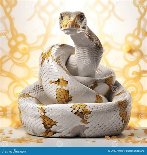 Reticulated Python Illustration Stock Photo | CartoonDealer.com #80277606